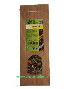 Tisane dépurative cutanée BIO phytofrance - phyto-soins