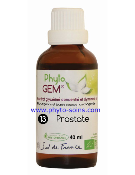 Phyto'gem 13 prostate phytofrance | phyto-soins