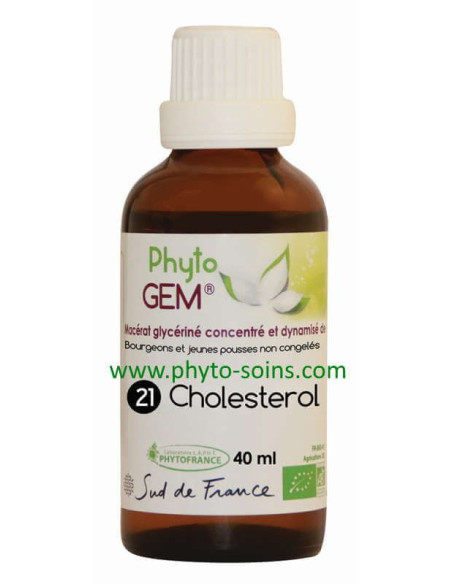 phyto'gem 21 cholesterol laboratoire phytofrance | phyto-soins