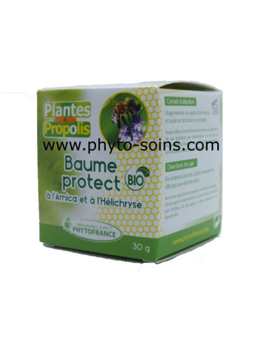 Baume Protect à l'Arnica et à l'Hélychrise laboratoire phytofrance | phyto-soins