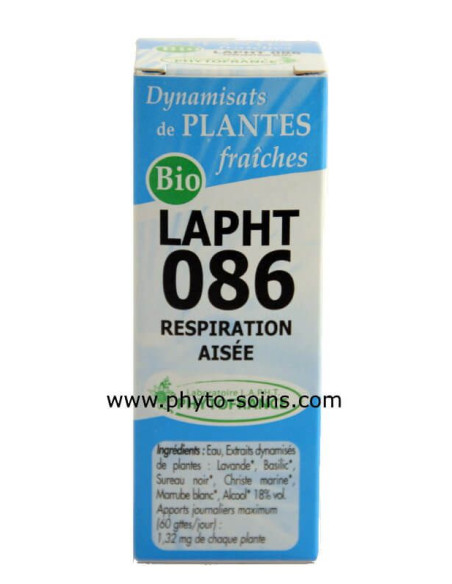 LAPHT 086 Respiration aisée laboratoire phytofrance | phyto-soins