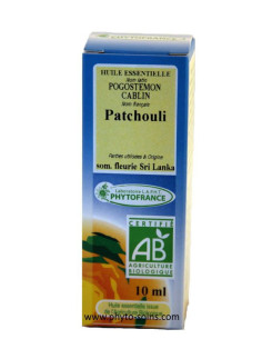 Huile essentielle de Patchouli BIO