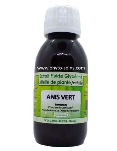 Anis vert BIO (tisane ou extrait liquide) Phytofrance | phyto-soins