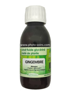 Gingembre - Extrait Fluide Glycériné Miellé de plante Bio Phytofrance