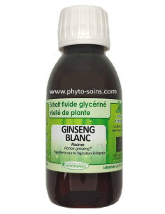 Extrait fluide glycériné miellé de Ginseng blanc BIO