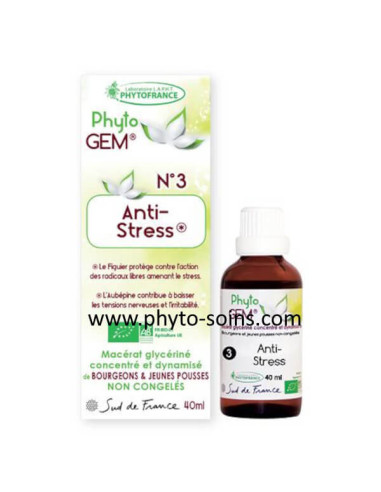 Phyto'gem 3 anti-stress BIO phytofrance