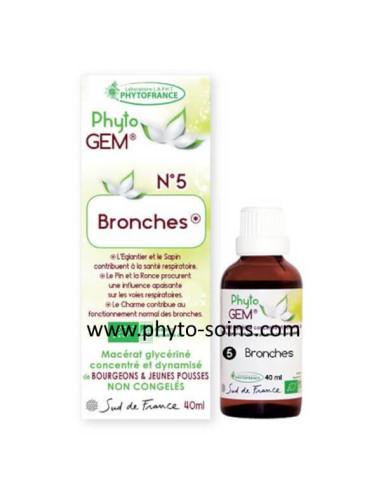 Phyto'gem 5 bronches BIO phytofrance
