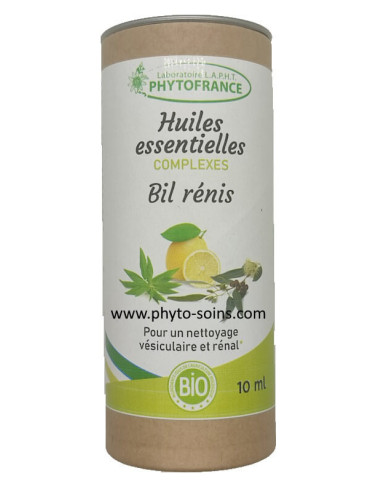 Complexe d'huiles essentielles BIO Bilrenis phytofrance phyto-soins
