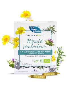 Doses nature BIO n°2 Hépato protecteur phytofrance sur phyto-soins.com