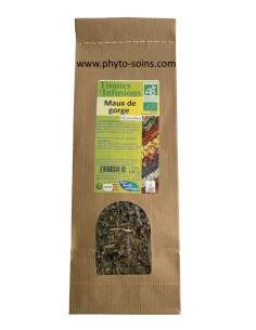 Tisane BIO maux de gorge 100g