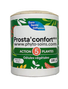 Gélules action 5 plantes prosta'confort