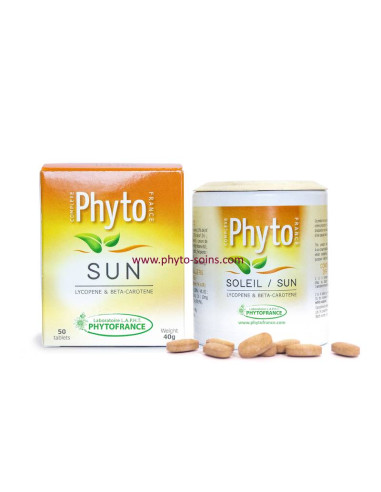 Phyto soleil: comprimés naturels pour préparer votre peau phytofrance par phyto-soins