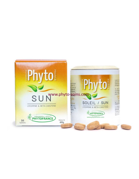 Phyto soleil: comprimés naturels pour préparer votre peau phytofrance par phyto-soins