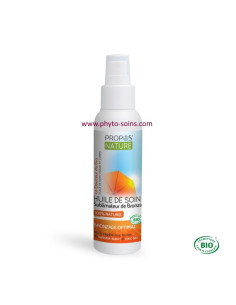 Huile de soin Sublimateur de bronzage 100% naturel laboratoire propos'nature par phyto-soins