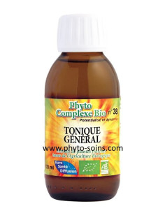 Phyto-complexe BIO n°38 tonique général phytofrance par phyto-soins