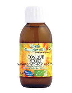 Phyto-complexe BIO n°34 Tonique sexuel phytofrance par phyto-soins