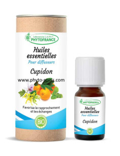 mélange d'huiles essentielles BIO aphrodisiaque pour diffuseur phytofrance phyto-soins