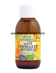 Phyto-complexe BIO n°41 Santé cérébrale et artérielle phytofrance phyto-soins