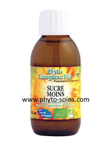 Phyto-complexe n°17 sucre moins phytofrance par phyto-soins