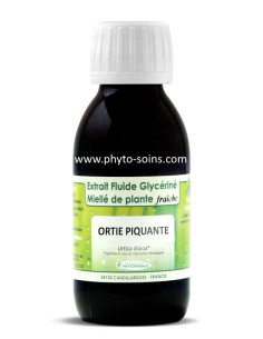 Extrait fluide glycériné miellé d'Ortie piquante fraiche et BIO phytofrance