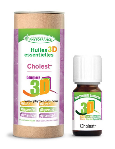 Huiles essentielles 3D: Cholest - 10ml - phytofrance