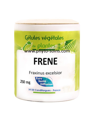 Boite de 100 gélules de Frêne élevé (Fraxinus excelsior) 250mg phytofrance