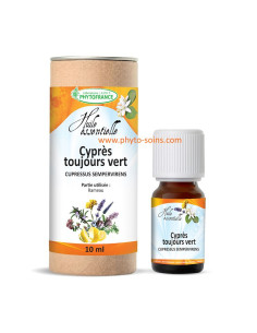 Huile essentielle de Cyprès toujours vert BIO, pure et naturelle phytofrance par phyto-soins