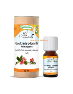 Huile essentielle de Gaulthérie couchée ou Wintergreen BIO pure et naturelle phytofrance par phyto-soins