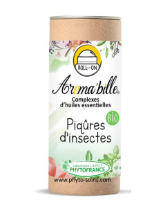 Aroma'bille Complexe d'huiles essentielles BIO piqures d'insectes phytofrance par phyto-soins