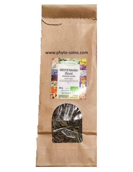 Sachet de Menthe Nahnah (douce) BIO 30g