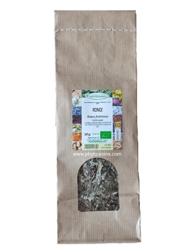 Sachet de Ronce BIO (Rubus fruticosus) 50g pour tisane phytofrance par phyto-soins
