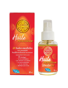 Huile Merveilleuse (mélange de 64 huiles essentielles) phytofrance par phyto-soins