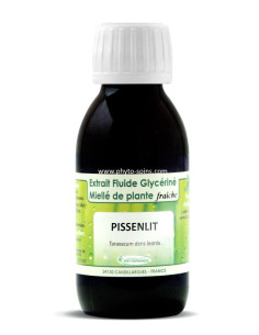 Extrait fluide glycériné miellé de Pissenlit frais et BIO