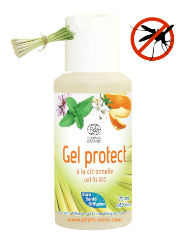 Gel corporel protect à la citronnelle BIO phytofrance par phyto-soins.com