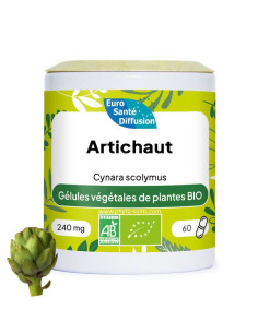 Boite de Gélules d'Artichaut BIO (Cynara Scolymus) 240mg phytofrance par phyto-soins