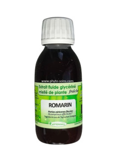 Extrait fluide glycériné miellé de Romarin frais et BIO phytofrance par phyto-soins