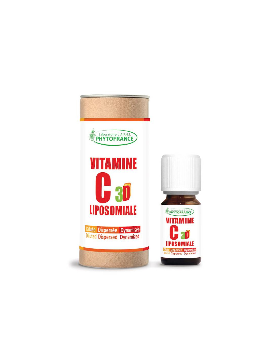 Vitamine C liposomiale 3D - Phytofrance