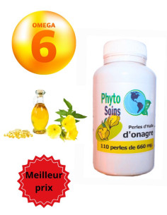 110 Capsules d'huile d'Onagre 1ère pression à froid - Phyto-soins