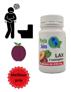 60 gélules Lax-mensan (transit lent) - Phyto-soins