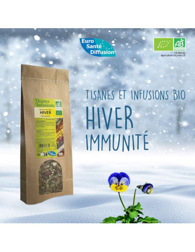 Herboristerie Tisane BIO saisonnière Hiver: immunité