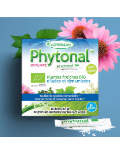 Phytonal: granules aux 15 plantes pour l'immunité et le tonus phytofrance par phyto-soins