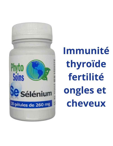 Gélules de Sélénium - 30 gélules - Phyto-soins