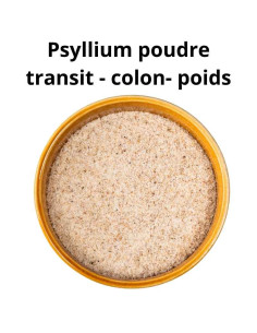 Poudre de Psyllium noir - Transit - Phytofrance