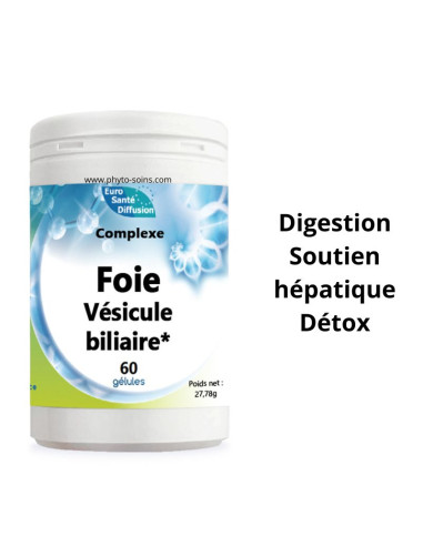 Nutri-Complexe: Foie- Vésicule biliaire - Phytofrance