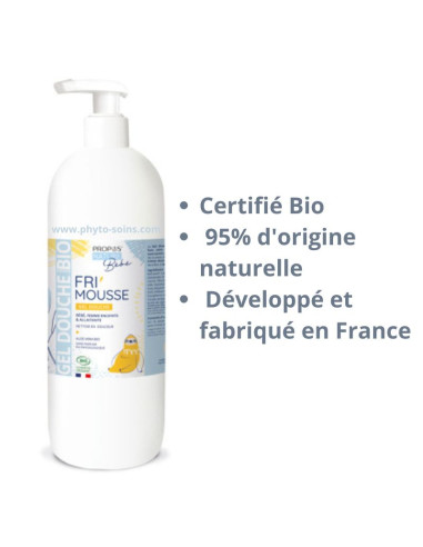 Fri'mousse gel douche bébé 200ml - Propos nature par phyto-soins