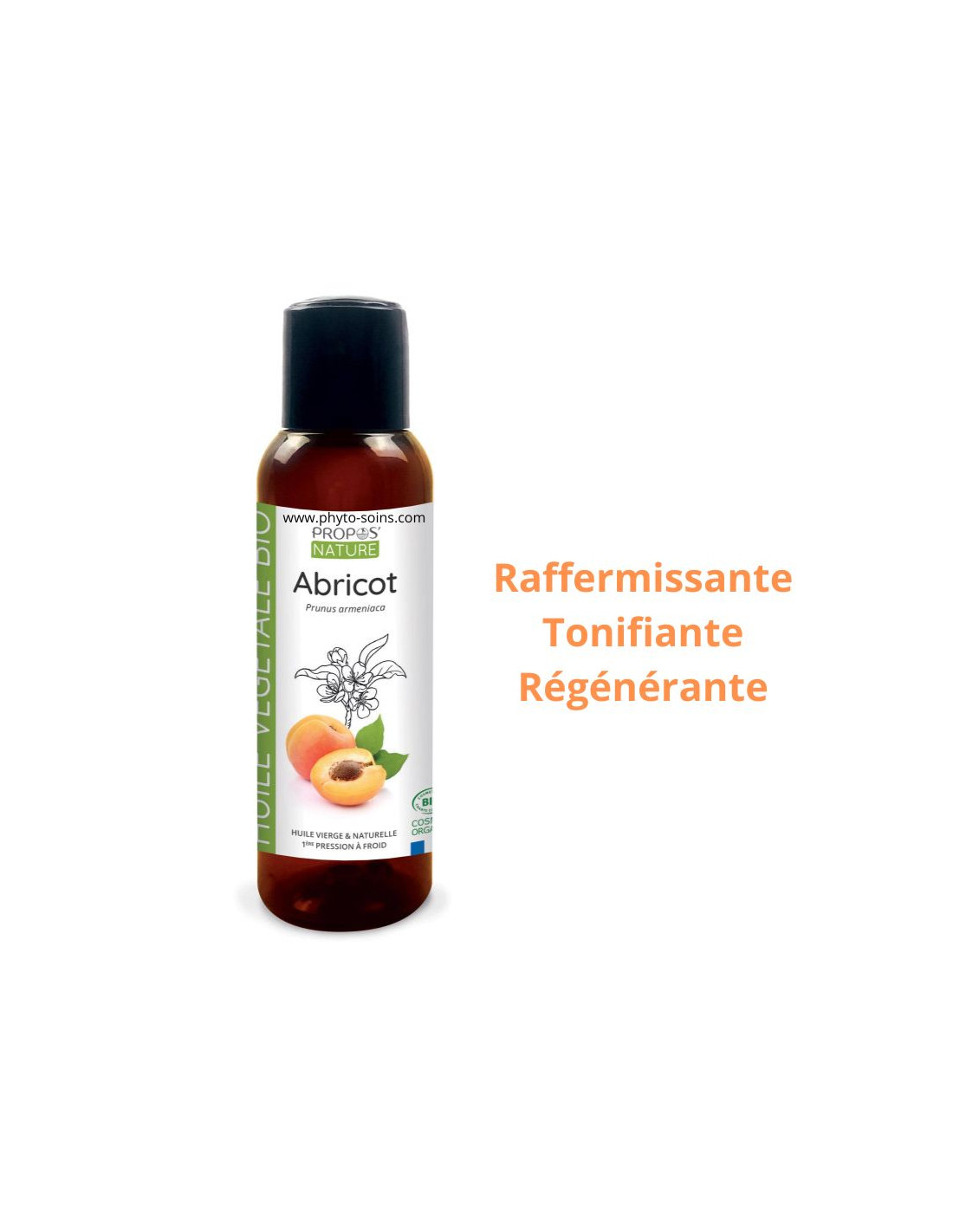 Huile Végétale d’Abricot BIO cosmos organic - Propos nature