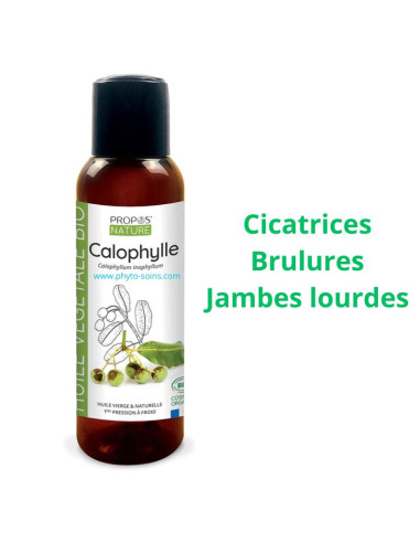 Huile Végétale de Calophylle (Tamanu) BIO cosmos organic - 100ml - Propos nature