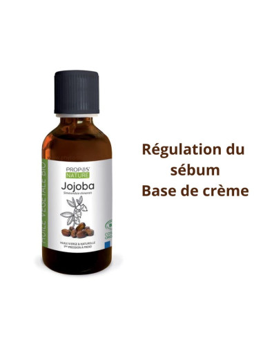 Huile Végétale de Jojoba BIO cosmos organic 50ml - Propos nature