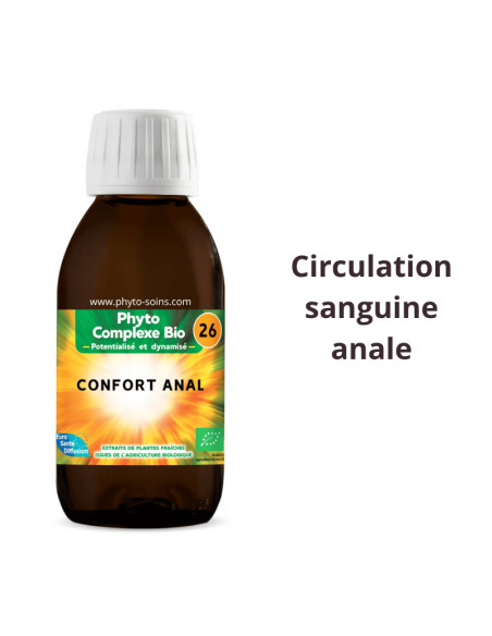 Phyto-complexe confort anal hémorroïdes phytofrance - phyto-soins.com