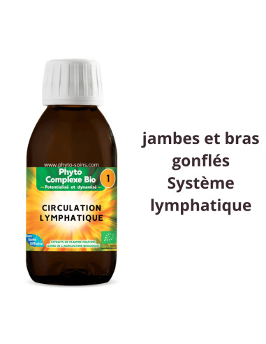 Phyto-complexe BIO n°1 Circulation lymphatique - Phytofrance par phyto-soins.com